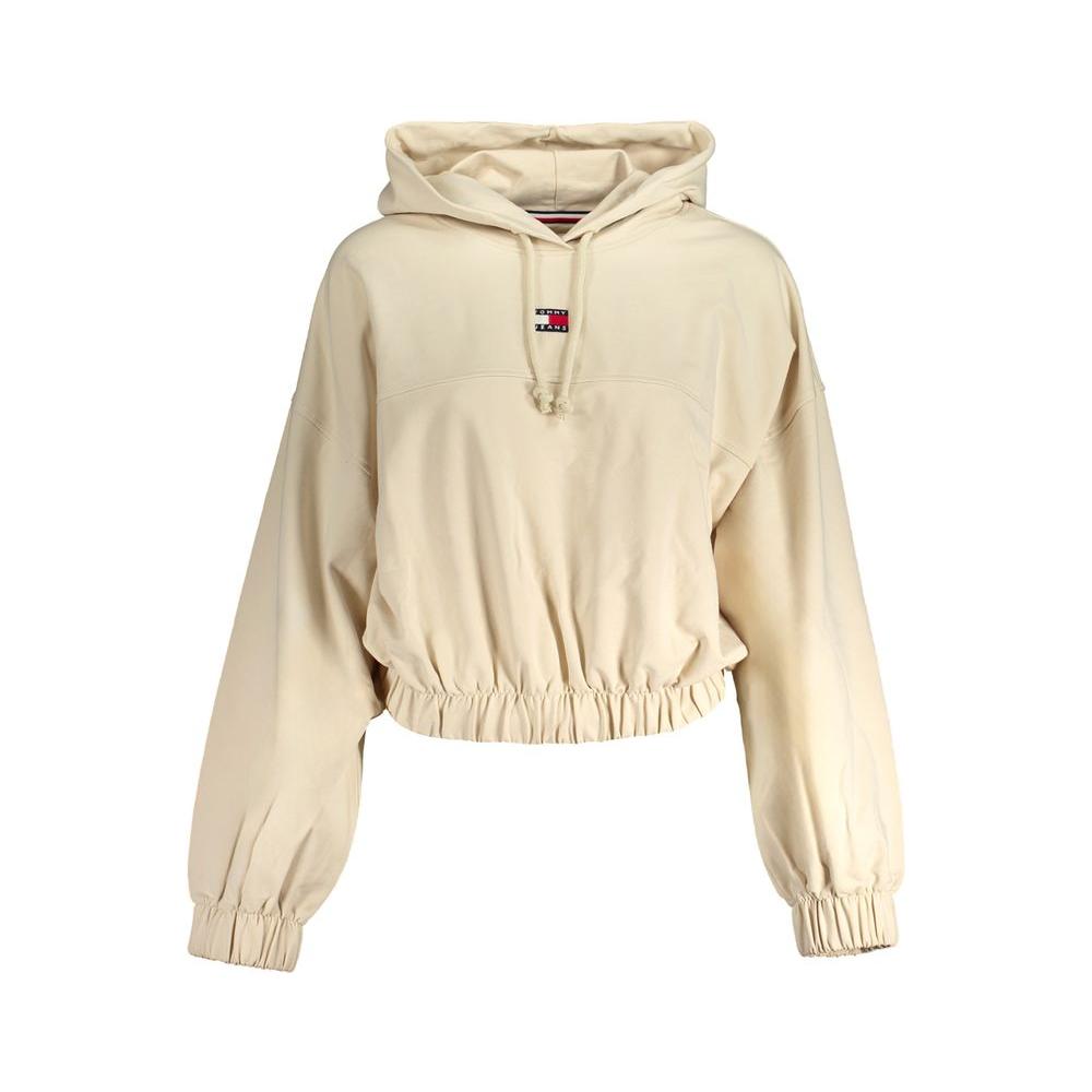 Tommy Hilfiger Beige Cotton Sweater Tommy Hilfiger