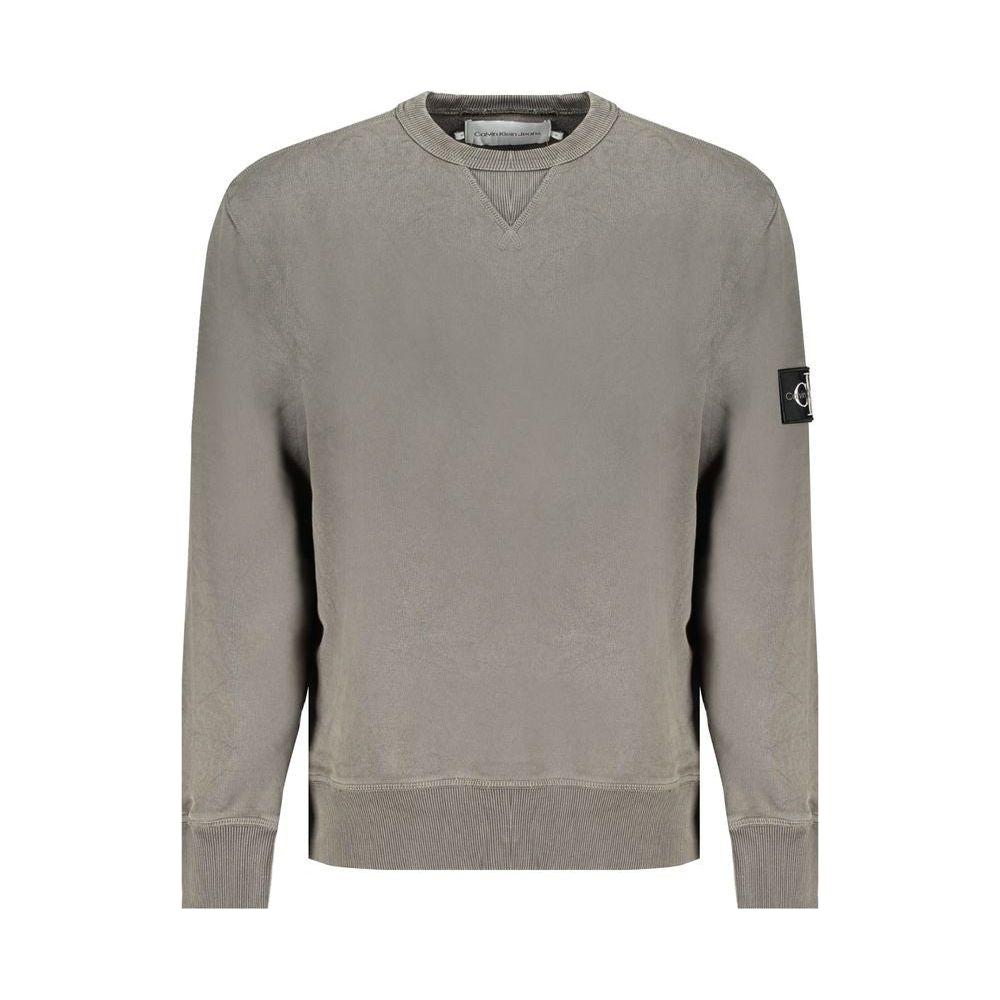 Calvin Klein Green Cotton Sweater Calvin Klein