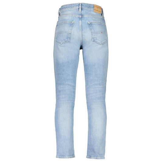 Tommy Hilfiger Light Blue Cotton Jeans & Pant Tommy Hilfiger