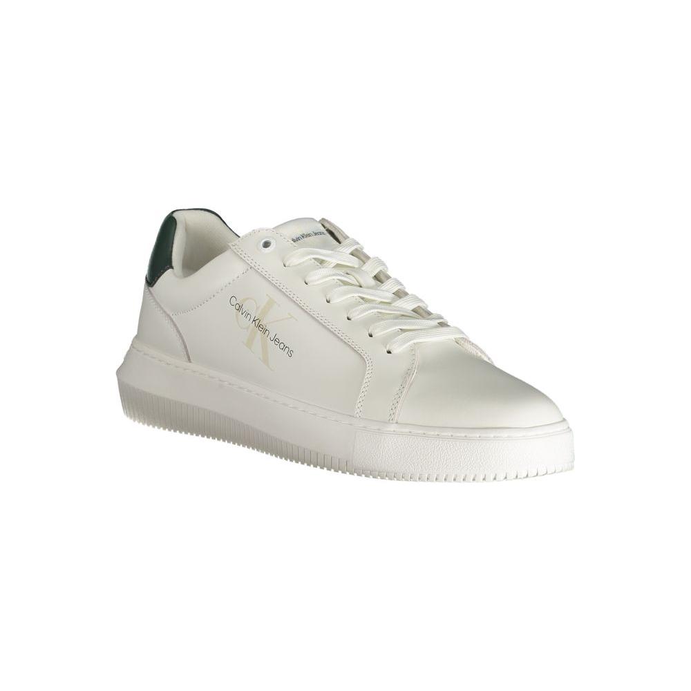 Calvin Klein White Polyester Sneaker Calvin Klein