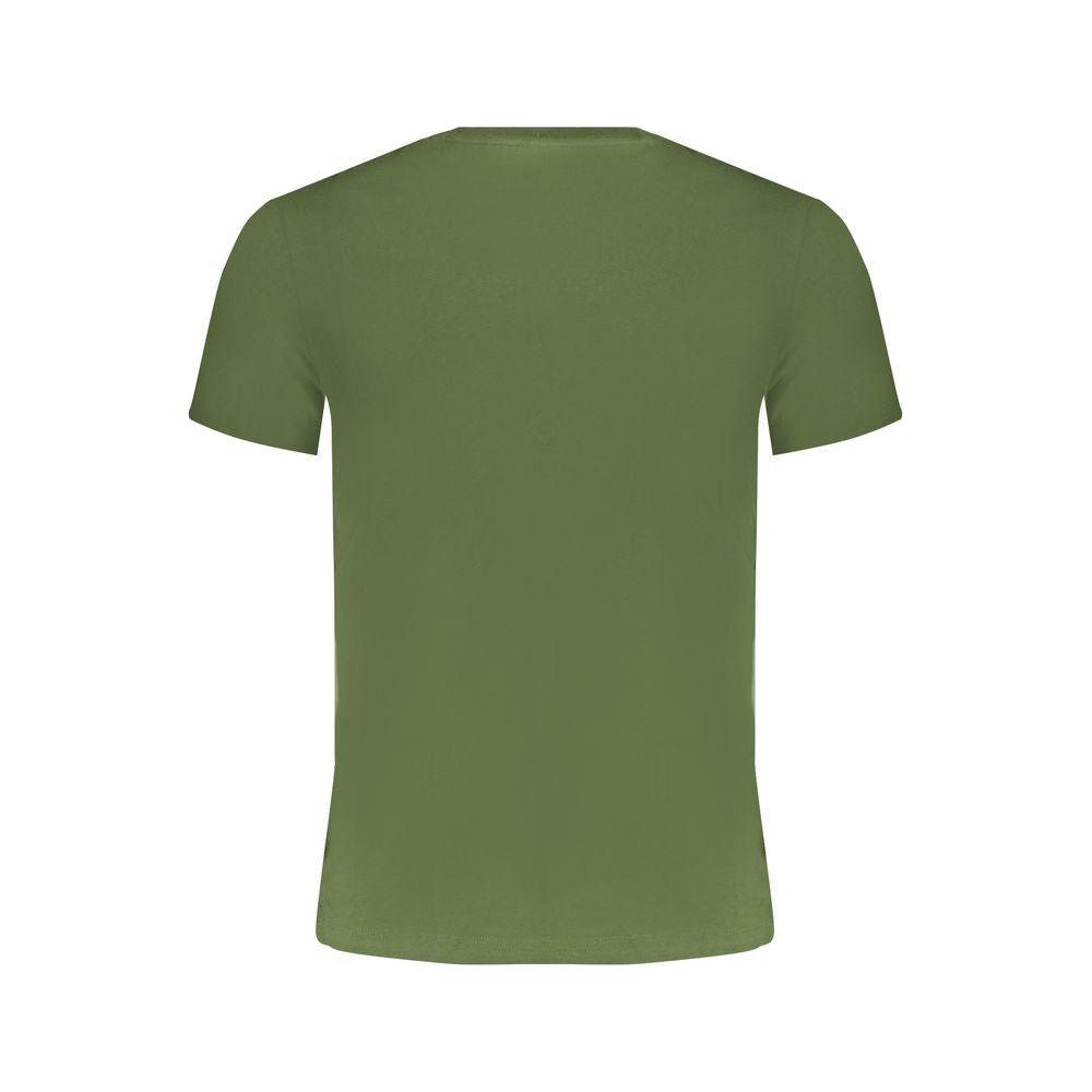 Timberland Green Cotton Men T-Shirt Timberland