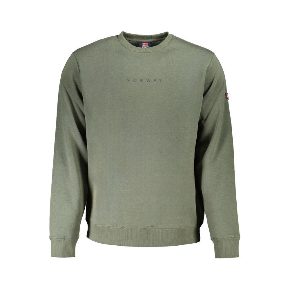 Norway 1963 Green Cotton Men Sweater Norway 1963