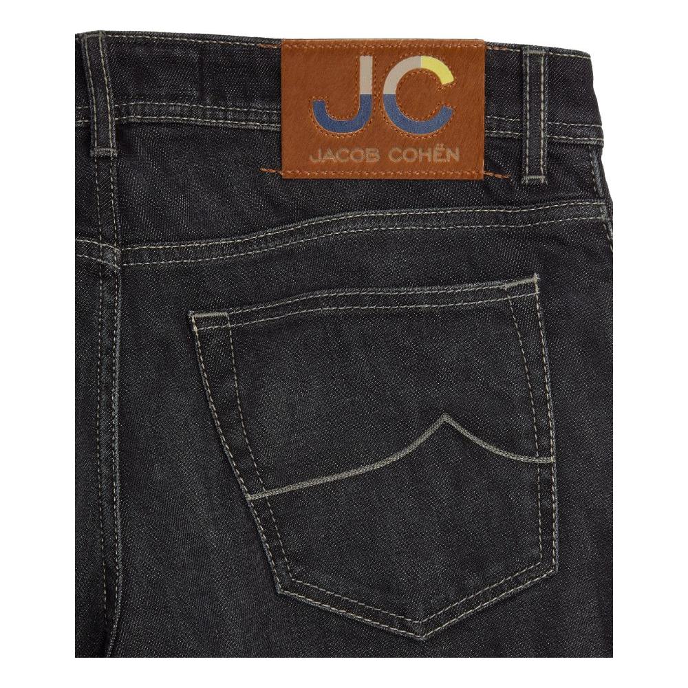 Jacob Cohen Black Cotton Jeans & Pant Jacob Cohen