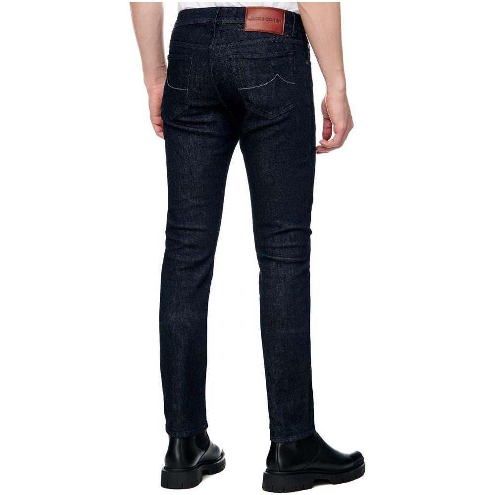 Jacob Cohen Blue Cotton Men Jeans Jacob Cohen