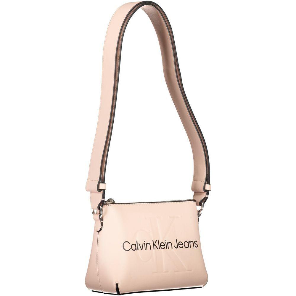 Calvin Klein Pink Polyethylene Handbag Calvin Klein