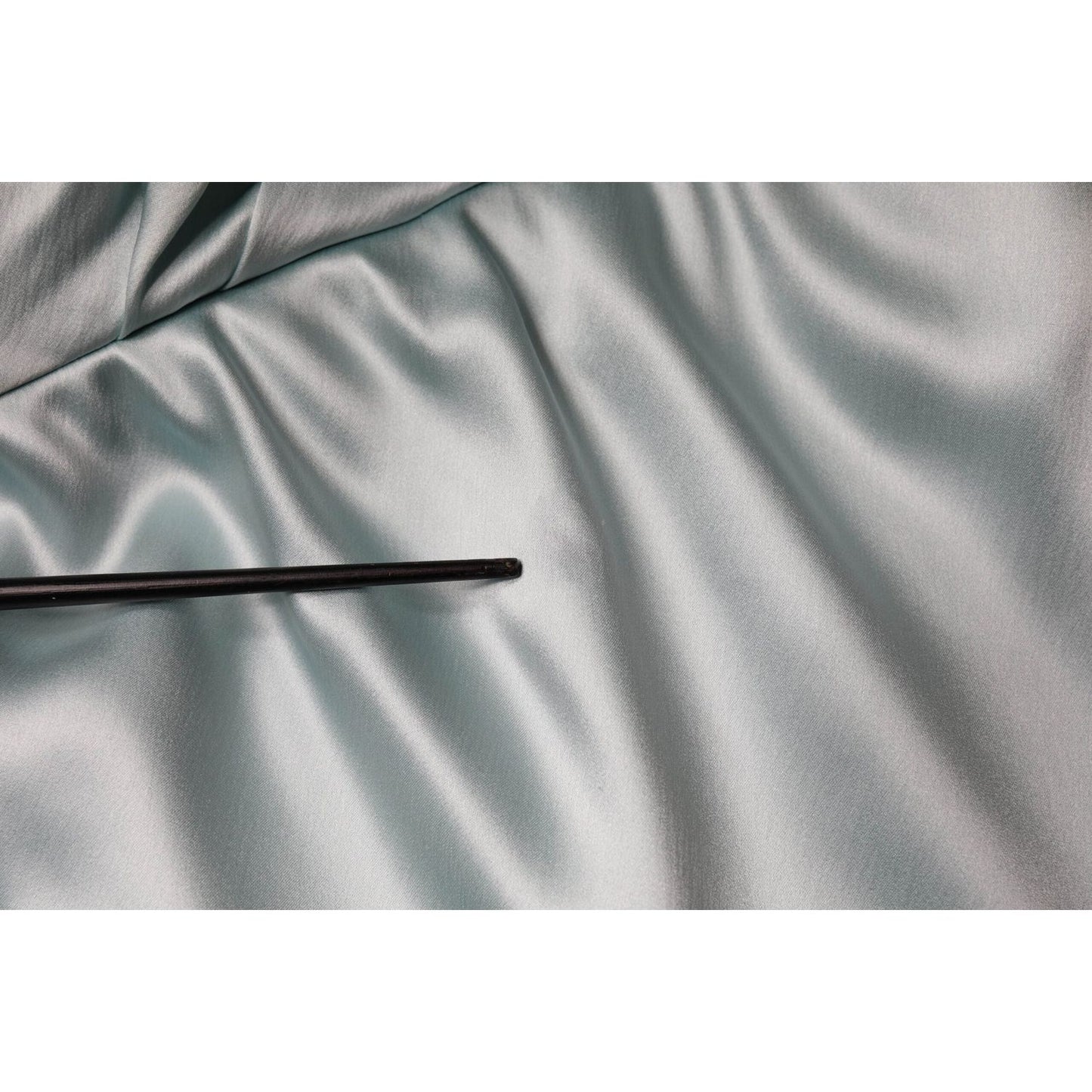 Dolce & Gabbana Mint Green Silk Fit Cut One Shoulder Dress