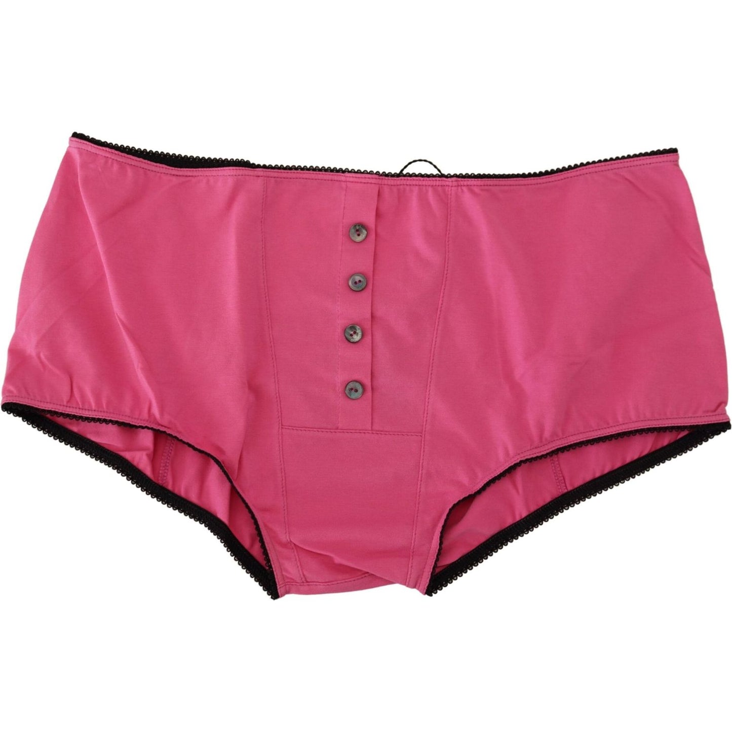 John Galliano Pink Cotton Briefs Women's Panty Lingerie Underwear John Galliano