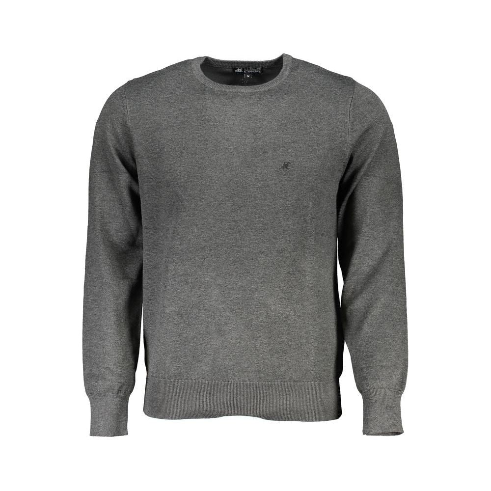 U.S. Grand Polo Gray Nylon Sweater U.S. Grand Polo