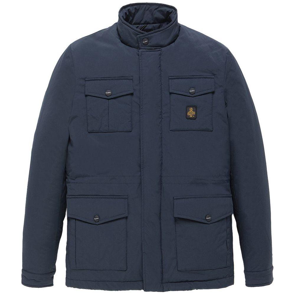 Refrigiwear Blue Nylon Jacket Refrigiwear