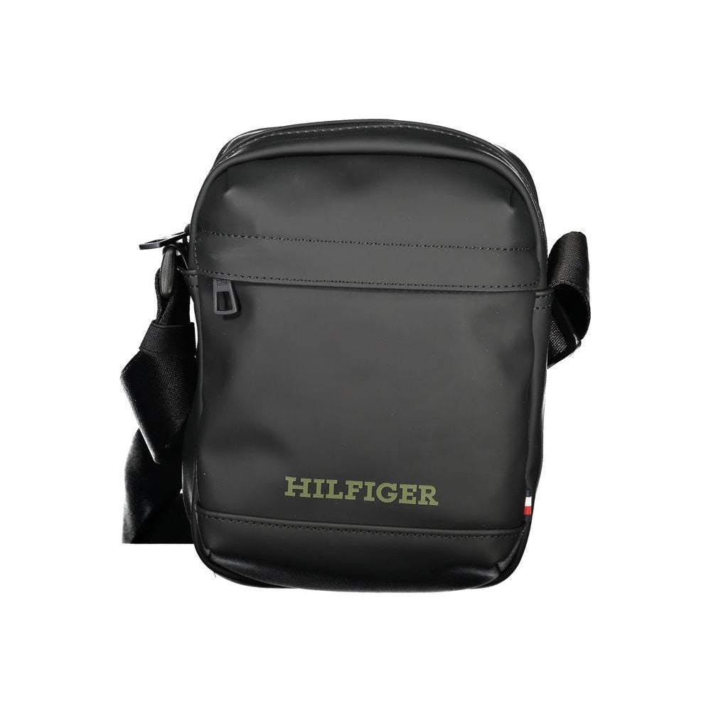 Tommy Hilfiger Black Polyethylene Shoulder Bag Tommy Hilfiger