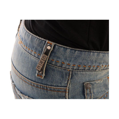 Costume National Blue Wash Cotton Classic Jeans