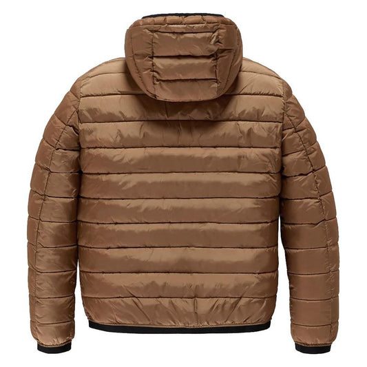 Refrigiwear Brown Nylon Jacket Refrigiwear