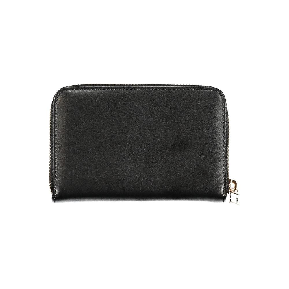 Guess Jeans Black Polyethylene Wallet Guess Jeans