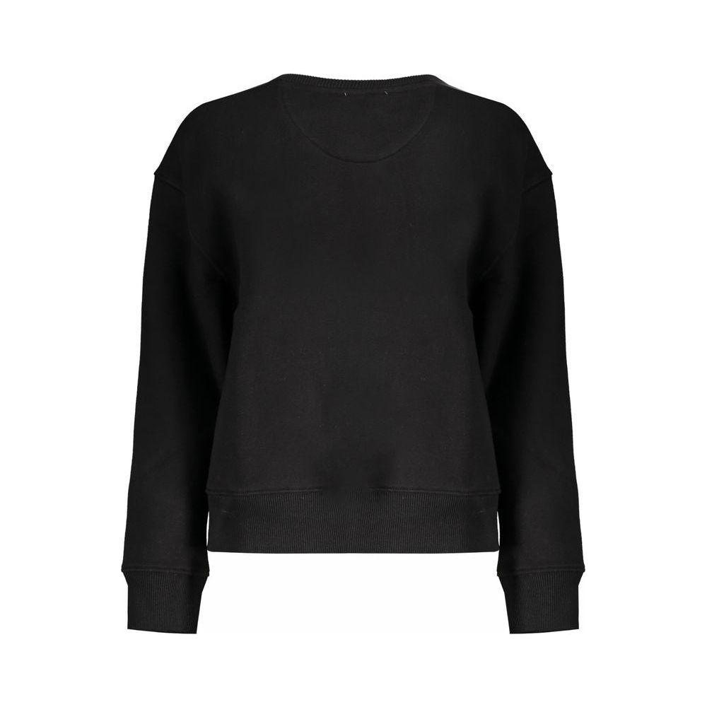 Pepe Jeans Black Cotton Sweater Pepe Jeans