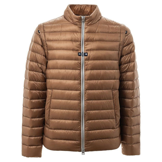 Herno Brown Polyamide Jacket Herno