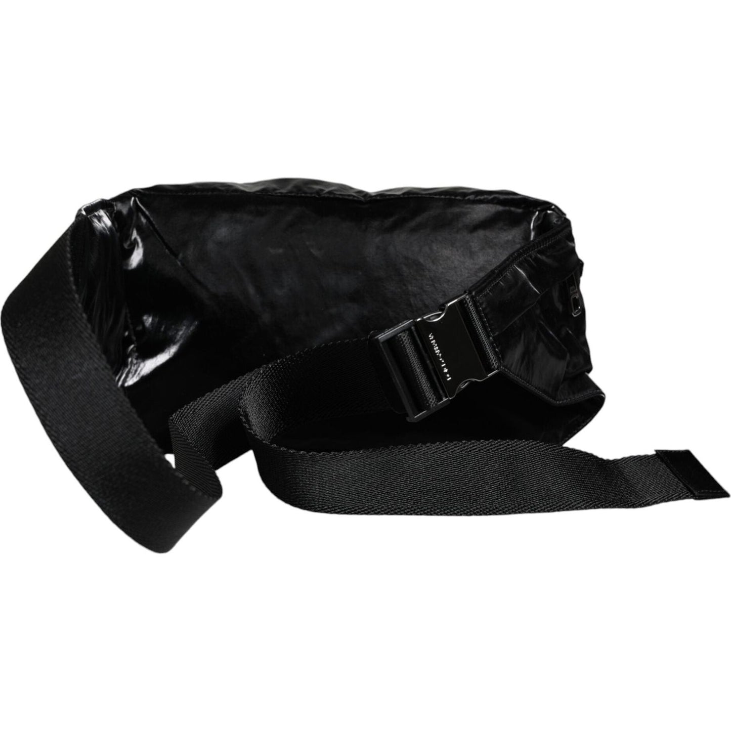 Dolce & Gabbana Black Nylon Fabric Belt Waist Fanny Pack Bag Dolce & Gabbana