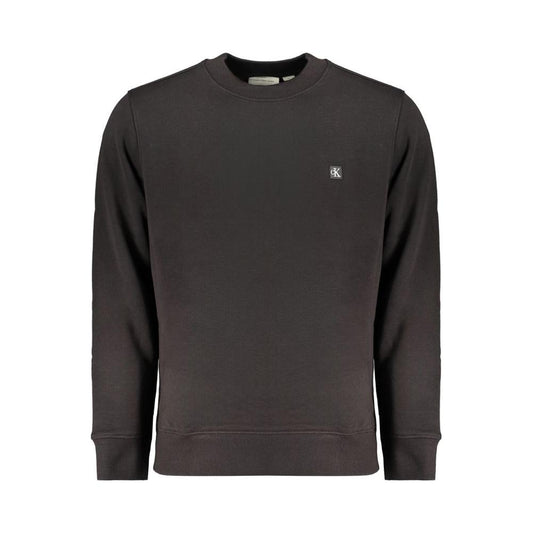 Calvin Klein Black Cotton Sweater Calvin Klein