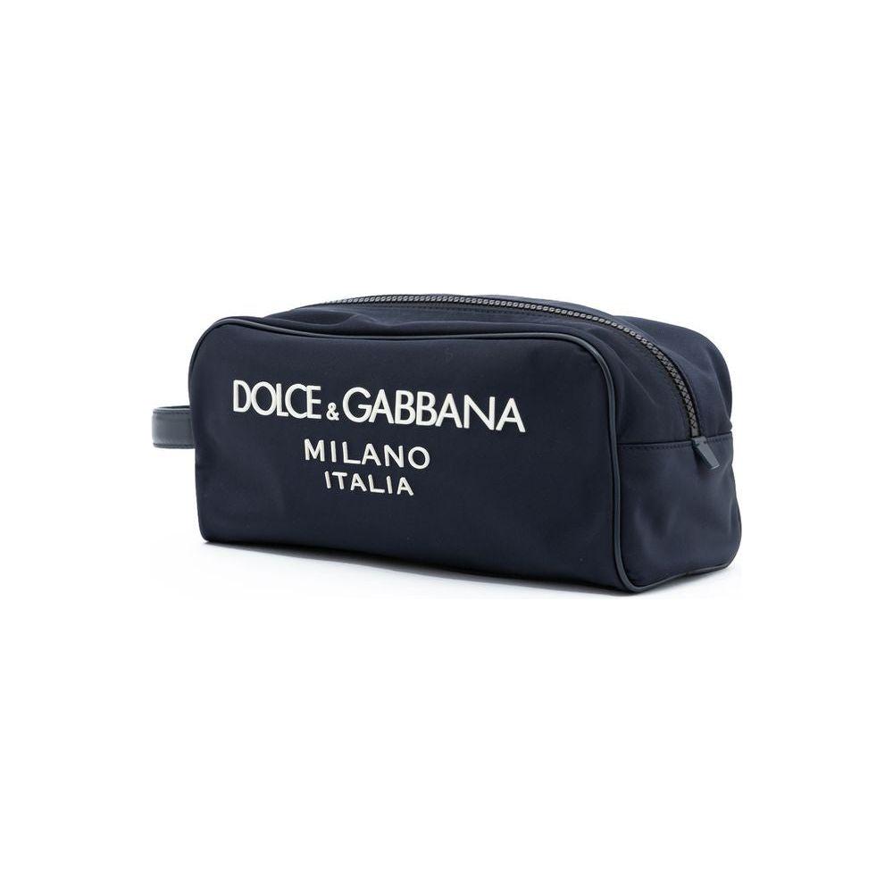 Dolce & Gabbana Blue Nylon Bag Dolce & Gabbana