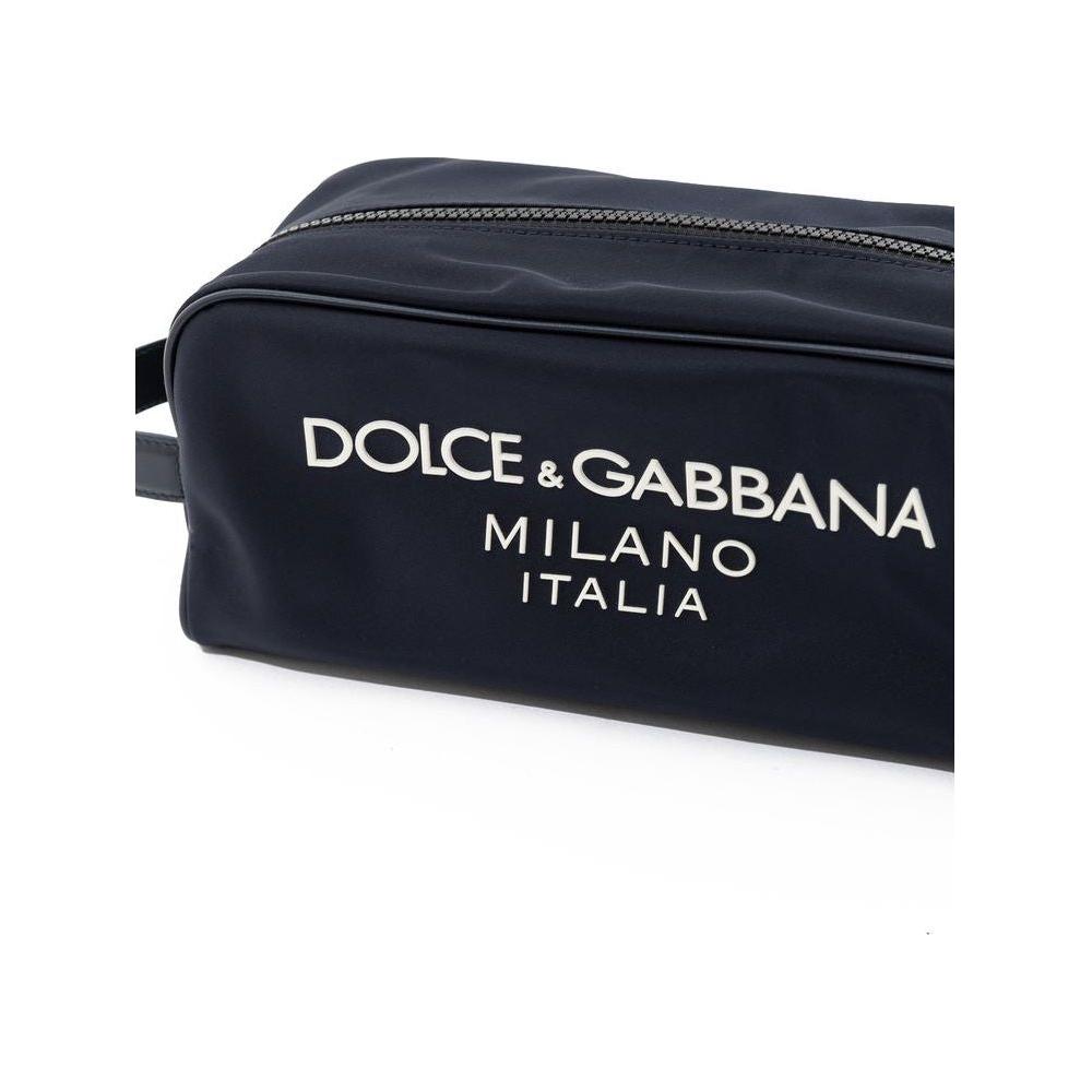 Dolce & Gabbana Blue Nylon Bag Dolce & Gabbana