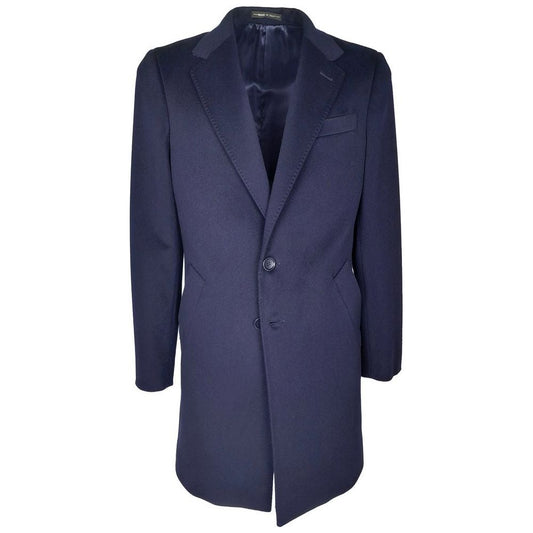 Made in Italy Blue Cashmere Jacket