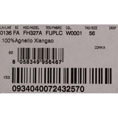 Dolce & Gabbana White Xiangao Lamb Fur Beanie