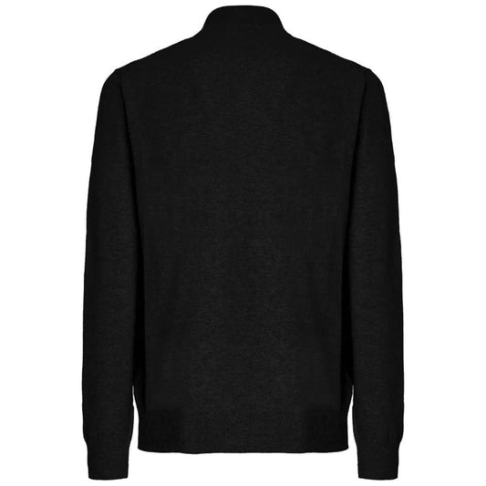 Malo Black Wool Sweater Malo