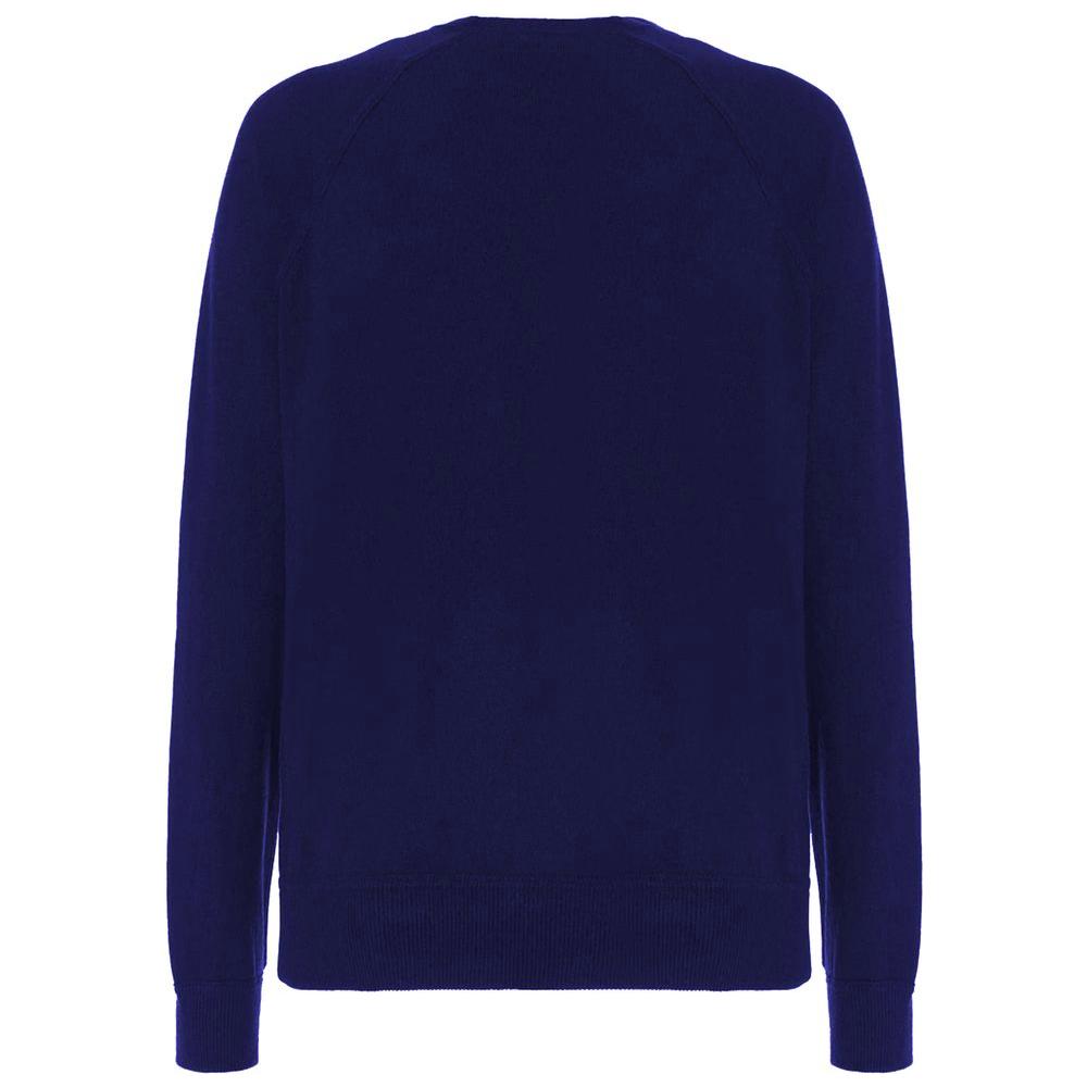 Malo Blue Wool Sweater Malo