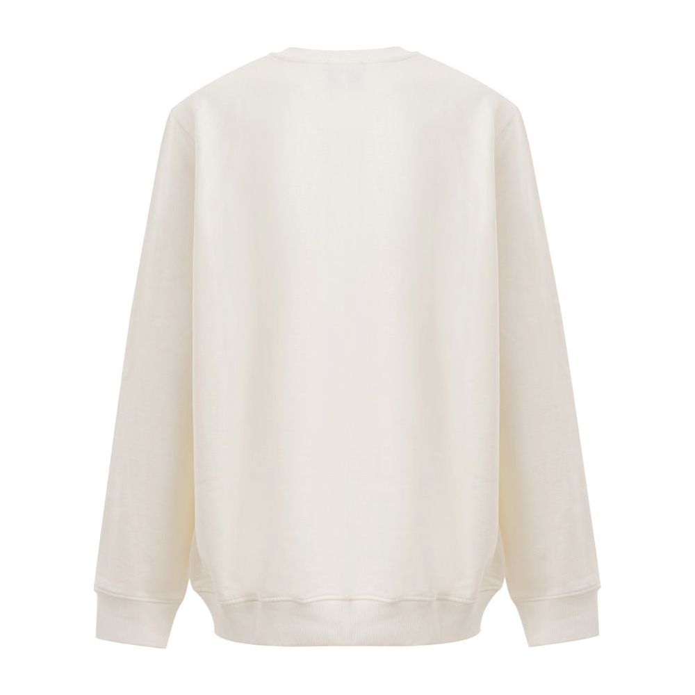 Casablanca White Cotton Sweater Casablanca