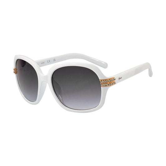 Guess White Resin Sunglasses Guess