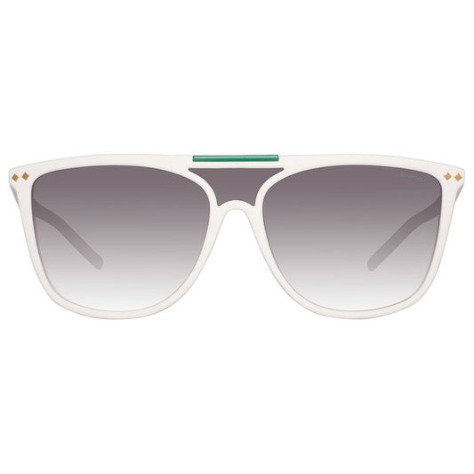 Polaroid White Acetate Sunglasses Polaroid