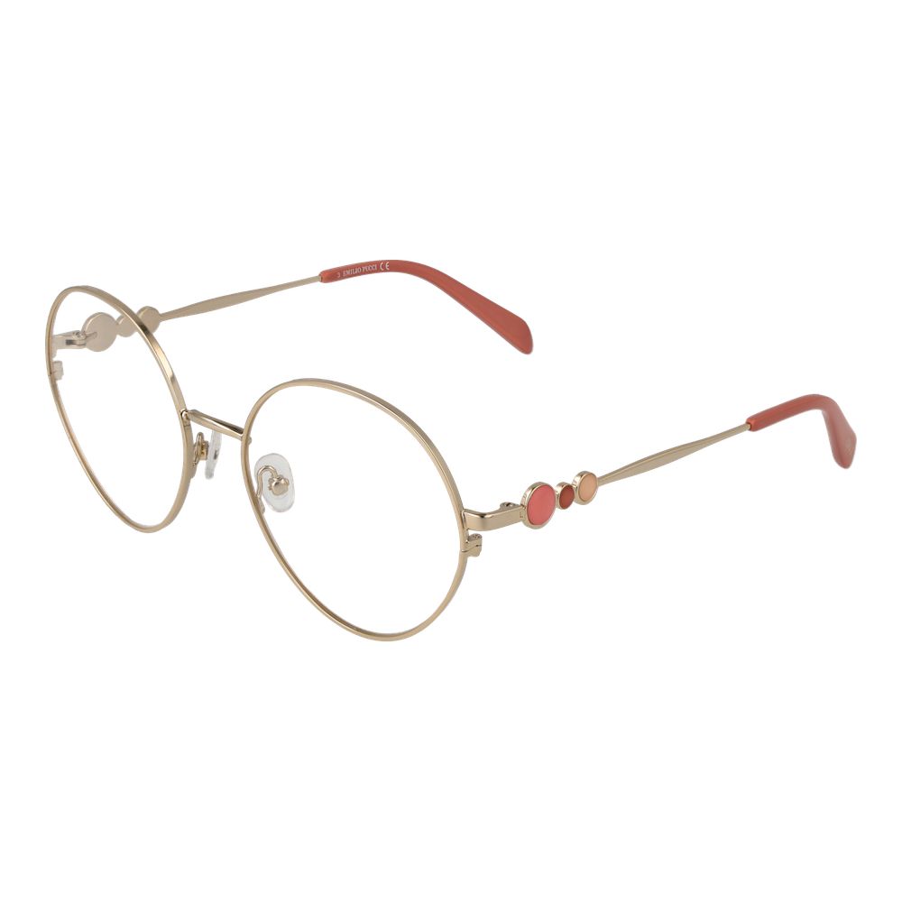 Emilio Pucci Gold Metal Glasses (Frames)