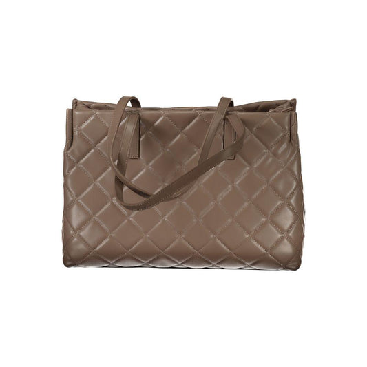 Valentino Bags Brown Polyethylene Handbag Valentino Bags