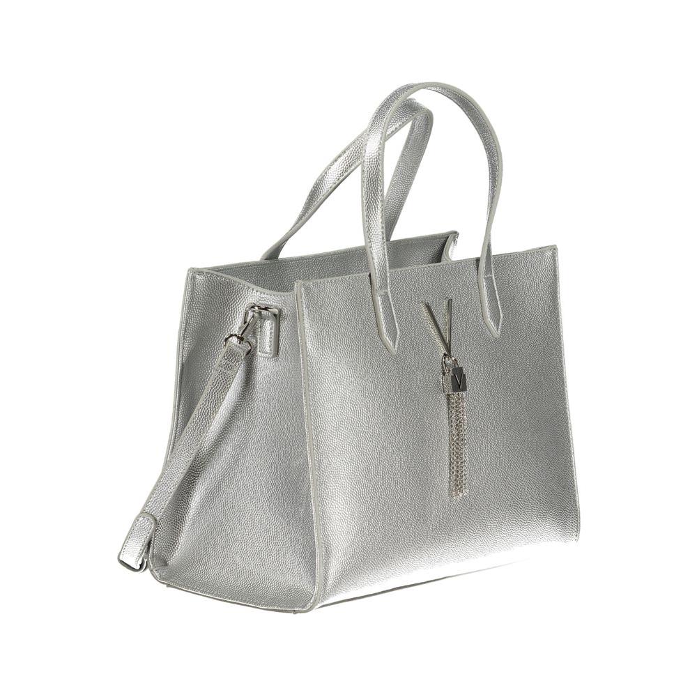 Valentino Bags Silver Polyethylene Handbag Valentino Bags