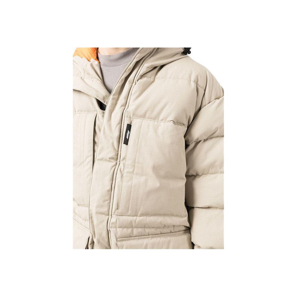 MSGM Beige Cotton Men Jacket MSGM