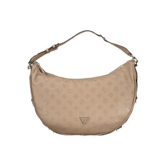 Guess Jeans Beige Polyethylene Handbag Guess Jeans