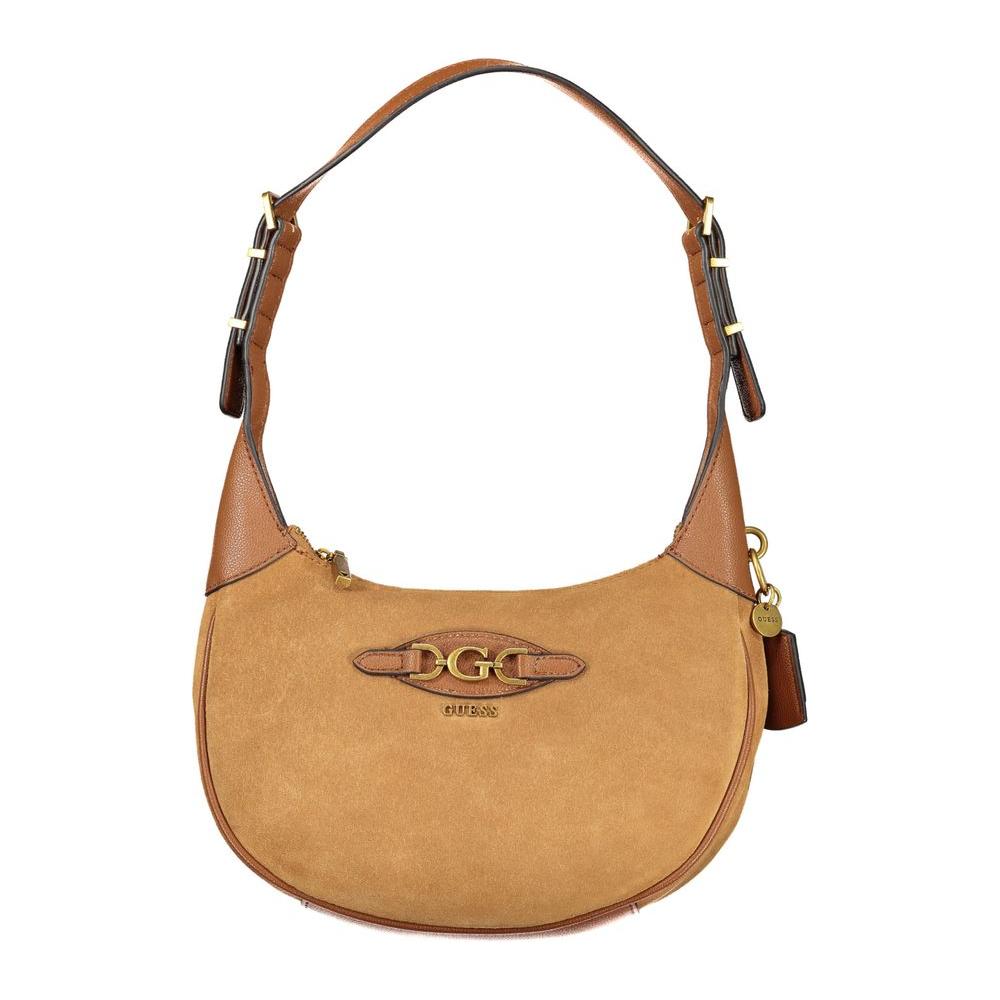 Guess Jeans Brown Polyethylene Handbag Guess Jeans