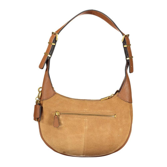 Guess Jeans Brown Polyethylene Handbag Guess Jeans