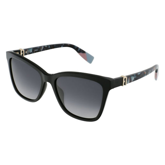 Furla Black Acetate Sunglasses Furla