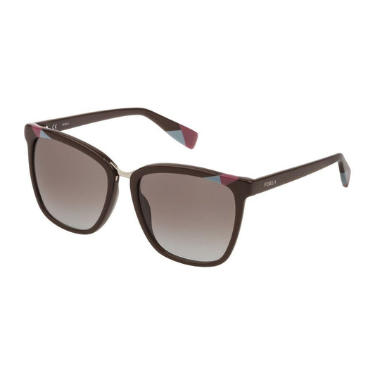 Furla Brown Acetate Sunglasses Furla