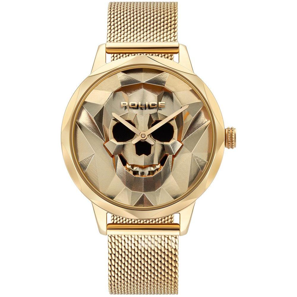 Police Gold Stainless Steel Watch Police