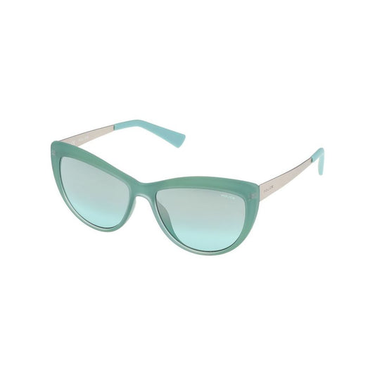 Police Green Metal Sunglasses Police