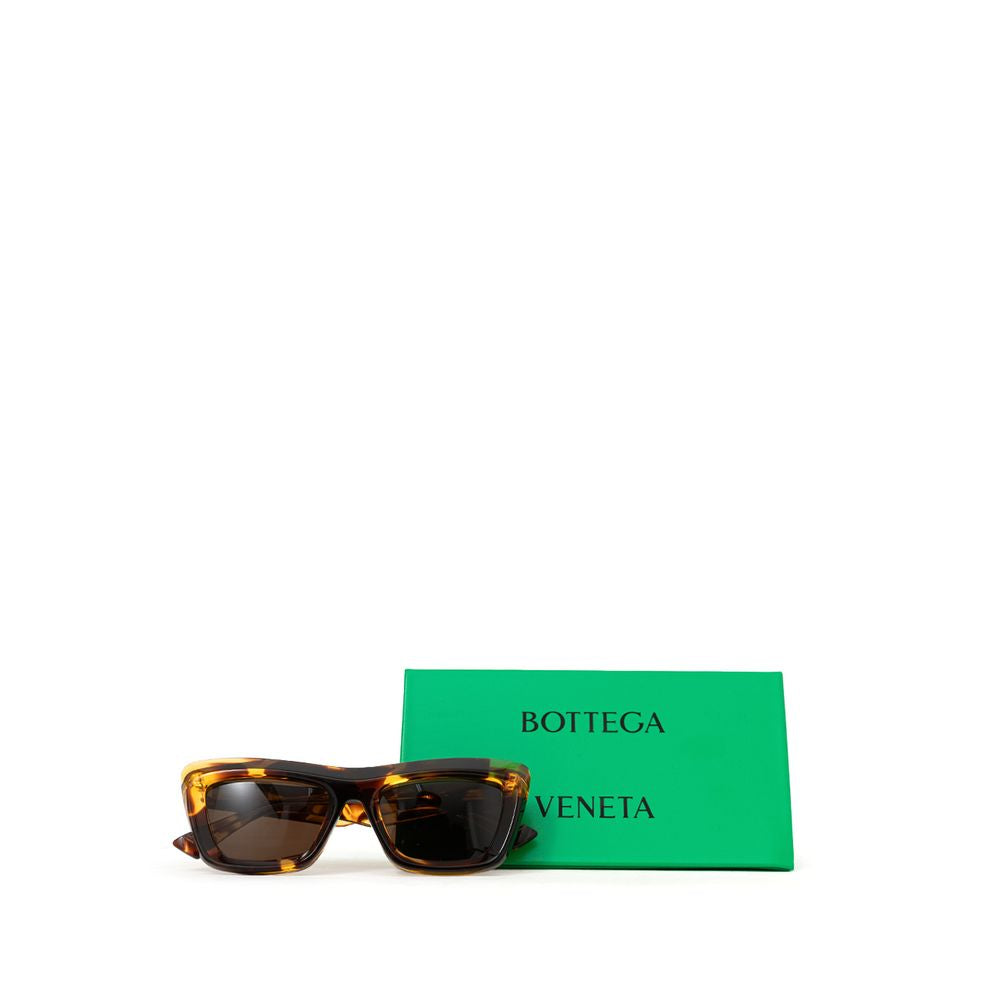 Bottega Veneta Brown Acetate Sunglasses Bottega Veneta