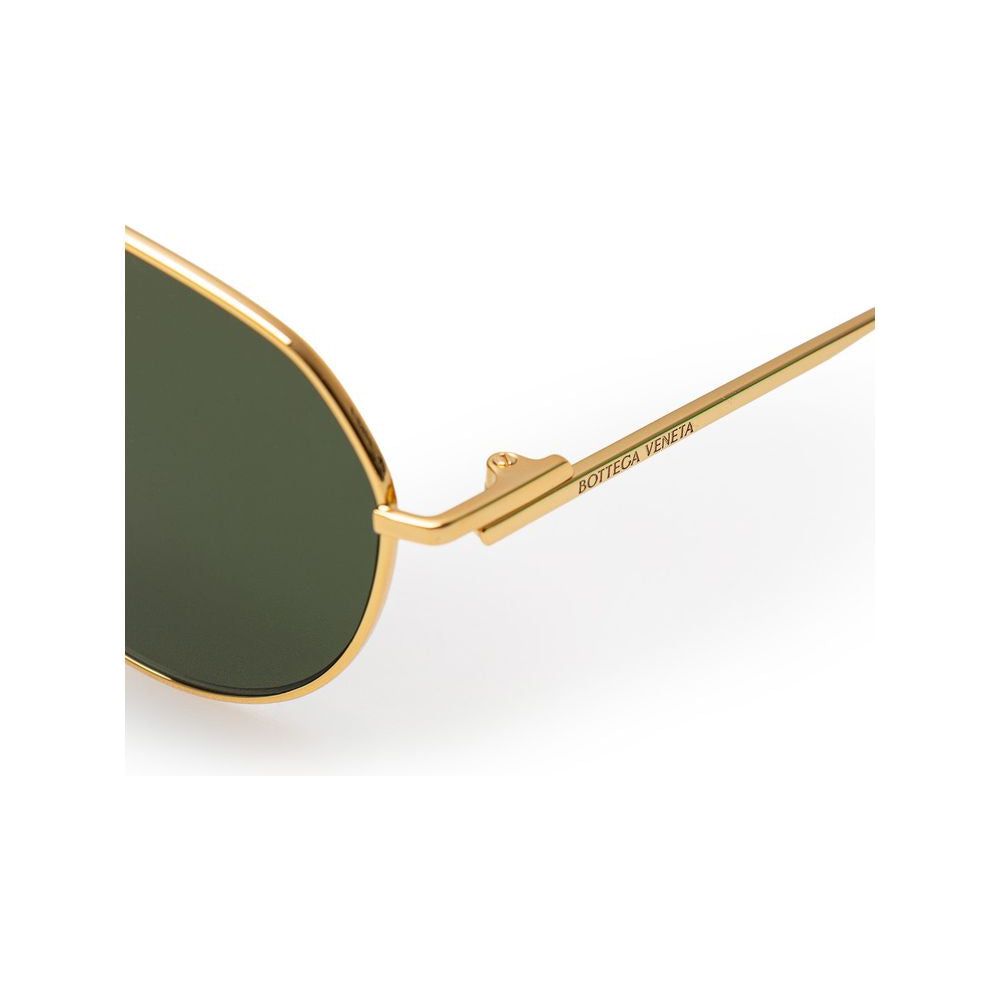 Bottega Veneta Gold Metal Sunglasses Bottega Veneta