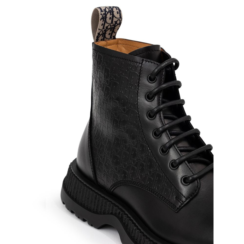 Dior Black Leather Boot Dior