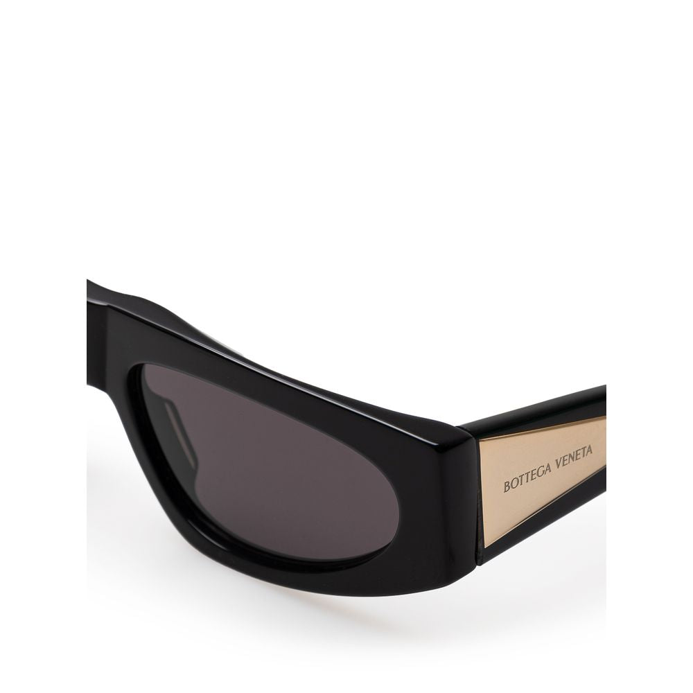 Bottega Veneta Black Acetate Sunglasses Bottega Veneta