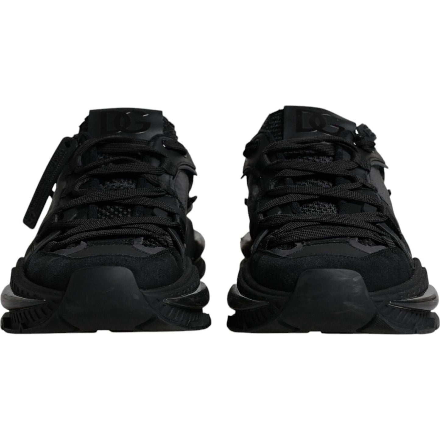 Dolce & Gabbana Black Airmaster Low Top Men Sneakers Shoes Dolce & Gabbana