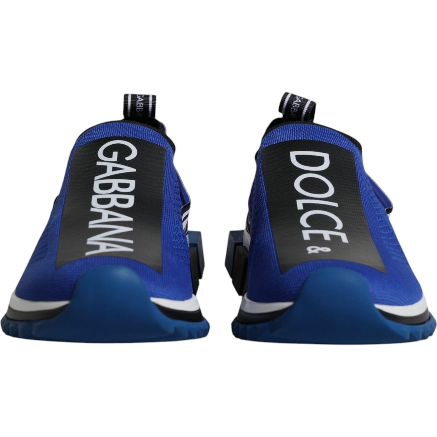 Dolce & Gabbana Blue Logo Low Top Sorrento Sneakers Shoes Dolce & Gabbana