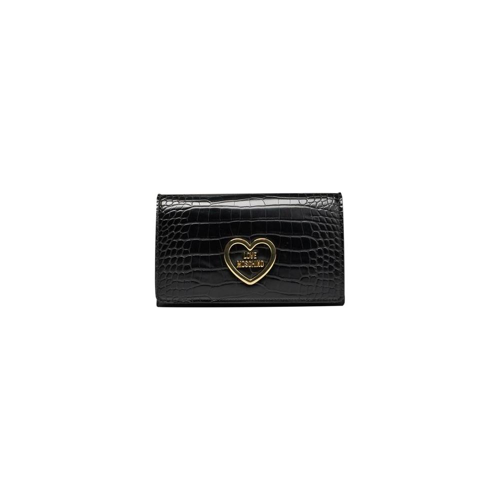 Love Moschino Black Polyethylene Crossbody Bag Love Moschino