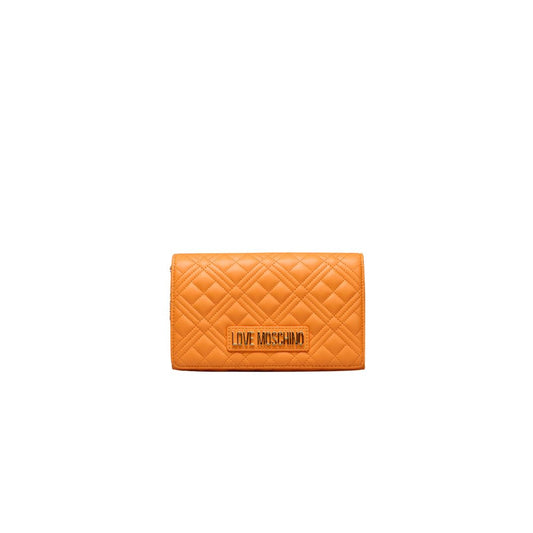 Love Moschino Orange Polyethylene Crossbody Bag