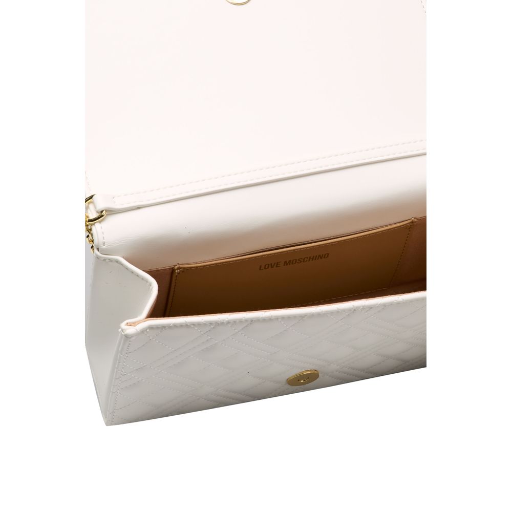 Love Moschino White Polyethylene Crossbody Bag Love Moschino